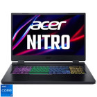 Laptop Acer Gaming 17.3'' Nitro 5 AN517-55, QHD IPS 165Hz, Procesor Intel® Core™ i7-12700H (24M Cache, up to 4.70 GHz), 32GB DDR4, 1TB SSD, GeForce RTX 3070 Ti 8GB, No OS, Obsidian Black