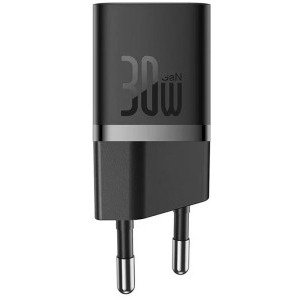 Baseus GaN5, 1x USB-C, Fast Charger 30W, Black
