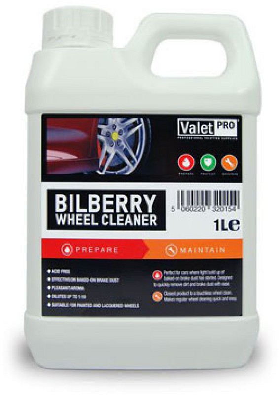 Jante si anvelope Valet Pro Bilberry Wheel Cleaner - Solutie Curatare Jante 1L