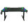 Birou Gaming Spacer SPGD-RGB-140-01 RGB Black