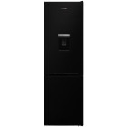 Combina frigorifica Heinner HC-V2701BKWDE++, 268 L, Clasa E, Less Frost, Dozator de apa, Control mecanic, Iluminare LED, 170 cm, Negru