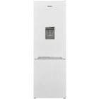 Combina frigorifica Heinner HC-V2701WDE++, 268 L, Clasa E, Less Frost, Dozator de apa, Control mecanic, Iluminare LED, 170 cm, Alb