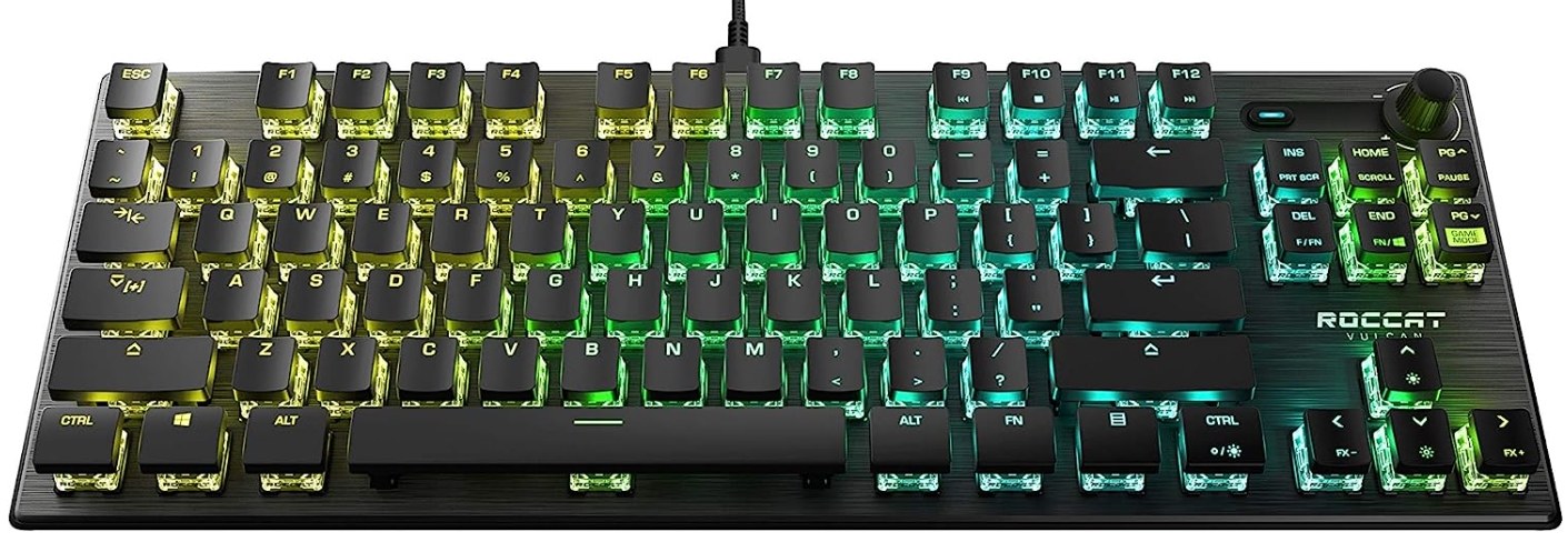 Tastatura Gaming Roccat Vulcan TKL PRO Aimo Optical Red Switch Mecanica