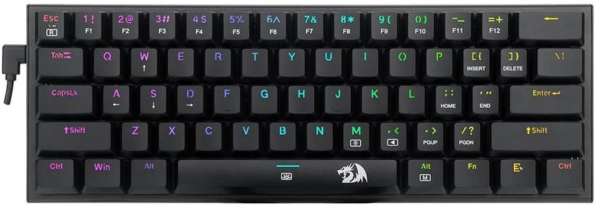 Tastatura Gaming Redragon Anivia Black RGB Mecanica Red Switch