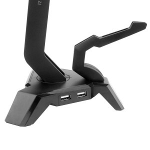 Redragon Scepter Elite RGB Headset Stand, Mouse Bungee & Hub USB