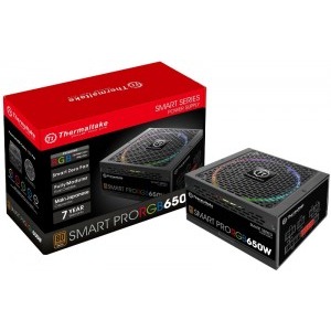 Thermaltake Smart PRO RGB, 80+ Bronze, 650W