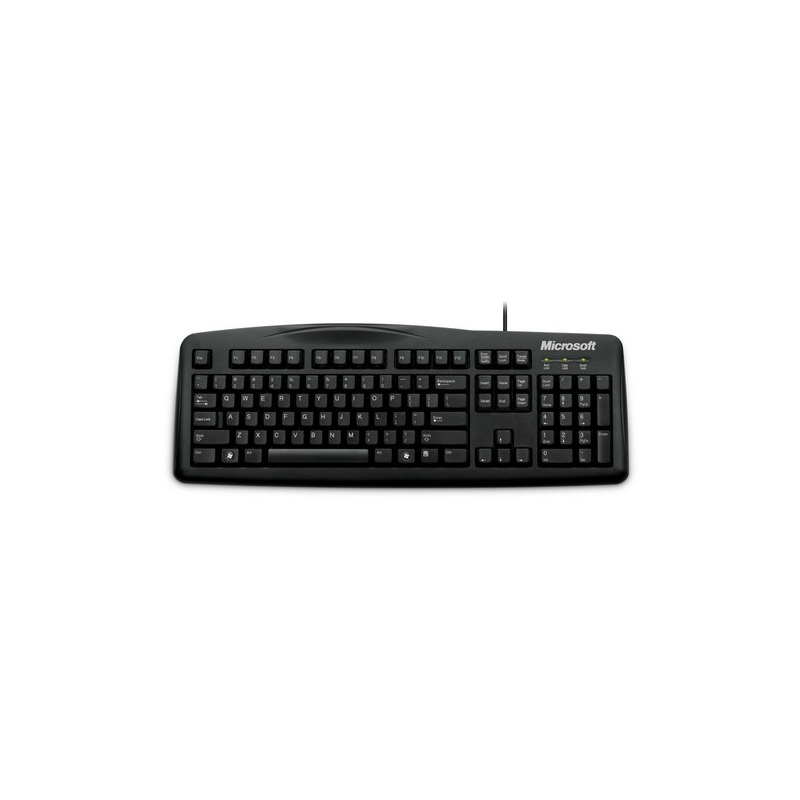 Tastatura Microsoft 200 Wired black PC Garage