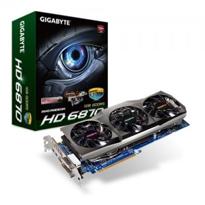 GIGABYTE Radeon HD6870 OC 1GB GDDR5 256-bit