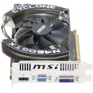 MSI GeForce GTX 460 SE Cyclone OC 1GB GDDR5 256-bit