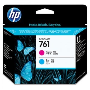 HP Printhead 761 Magenta + Cyan