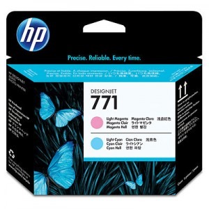 HP Printhead 771 Light Magenta + Light Cyan
