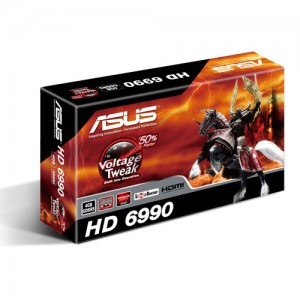 ASUS Radeon HD6990 4GB GDDR5 2x 256-bit