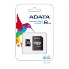 ADATA Micro SDHC 8GB Clasa 10 + Adapter SD
