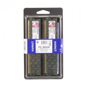 Kingston Memorie ECC RDIMM DDR2 4GB 400MHz Dual Channel Kit - compatibil HP/Compaq