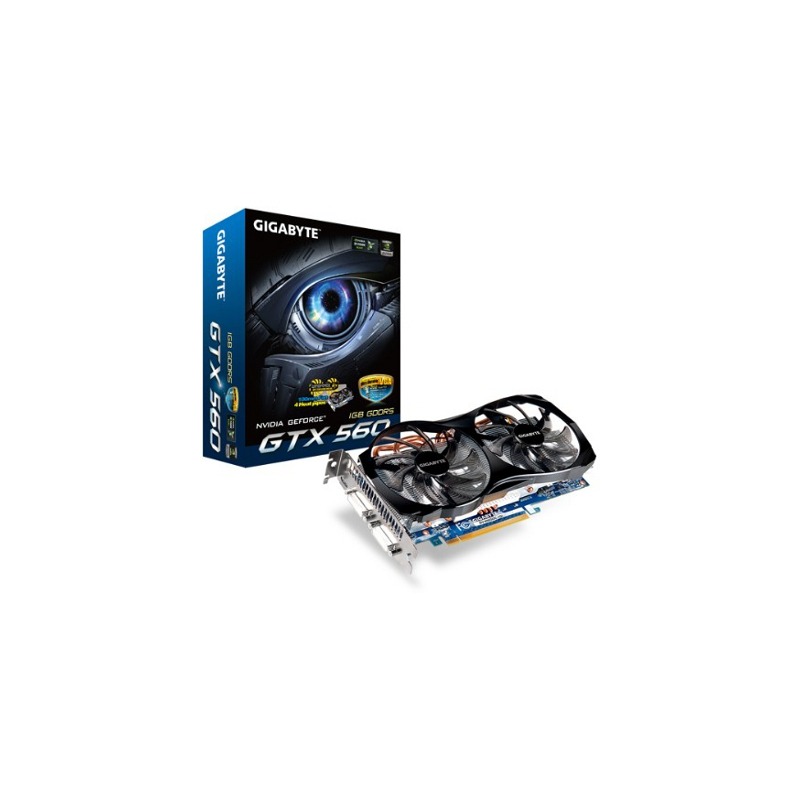 Placa video GIGABYTE GeForce GTX 560 OC 1GB GDDR5 256-bit - PC Garage