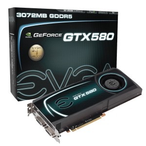EVGA GeForce GTX 580 3GB GDDR5 384-bit