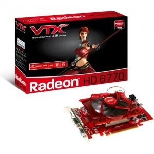 VTX3D Radeon HD6770 1GB GDDR5 128-bit