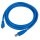 Cablu periferice Gembird USB 3.0 Male tip A - microUSB 3.0 Male tip B, 3m, albastru