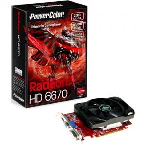 PowerColor Radeon HD6670 2GB DDR3 128-bit