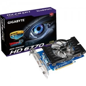 GIGABYTE Radeon HD6770 1GB GDDR5 128-bit
