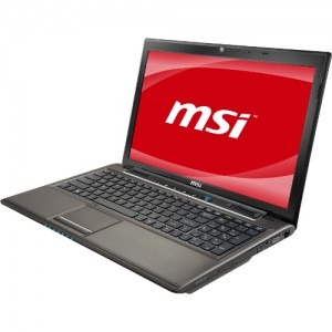 MSI 15.6'' GE620DX-296NL FHD Core i7 2630QM 2GHz 8GB 750GB GeForce GT 555M 2GB Win 7 Home Black