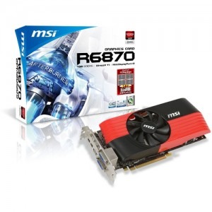 MSI Radeon HD6870 OC 1GB GDDR5 256-bit
