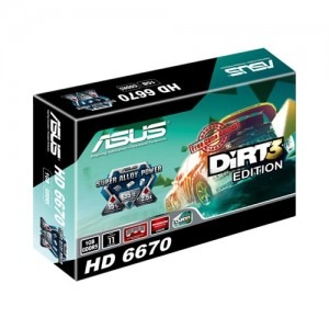 ASUS Radeon HD6670 1GB GDDR5 128-bit DiRT3 Edition