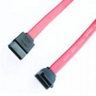 Gembird SATA-II Female - SATA-II Female, conector 90 grade, 0.5m, rosu