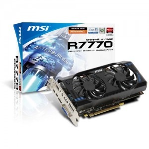 MSI Radeon HD7770 GHz Edition OC 1GB GDDR5 128-bit
