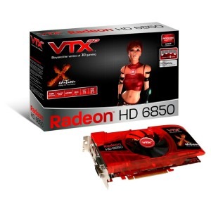 VTX3D Radeon HD6850 X-Edition 1GB GDDR5 256-bit DiRT3 Edition