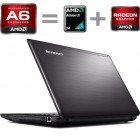 Lenovo 15.6'' IdeaPad Z575Am A Series Quad-Core A6-3420M 1.5GHz 4GB 500GB Radeon HD 6650M 2GB Silver