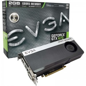 EVGA GeForce GTX 670 SuperClocked 2GB GDDR5 256-bit
