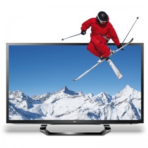 LG Smart TV 47LM620S Seria LM620S 119cm negru Full HD 3D + 4 perechi de ochelari 3D