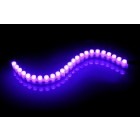 Phobya Banda LED-uri FlexLight Dip - 24x 4mm albastru 25cm