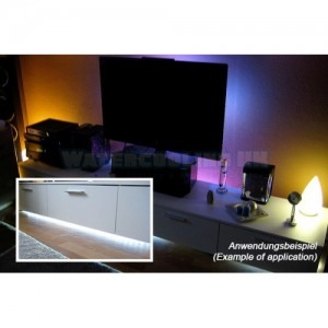 Phobya Banda LED-uri Flexlight HighDensity 72x SMD 60cm verde