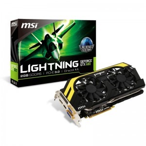 MSI GeForce GTX 680 Lightning 2GB GDDR5 256-bit