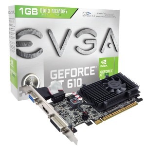 EVGA GeForce GT 610 1GB DDR3 64-bit