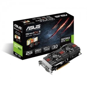 ASUS GeForce GTX 660 DirectCU II 2GB GDDR5 192-bit