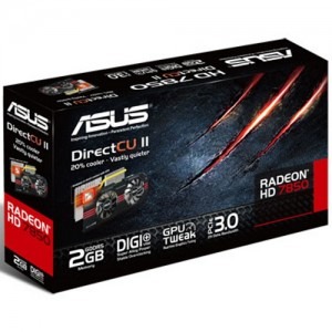 ASUS Radeon HD7850 DirectCU II 2GB GDDR5 256-bit v2