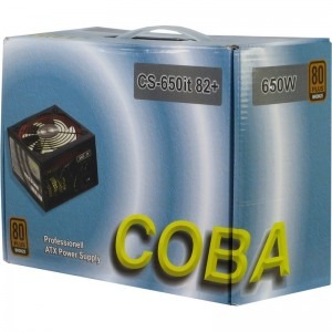Inter-Tech CobaPower, 80+ Bronze, 650W