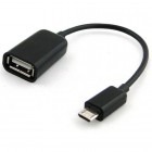 OEM Cablu adaptor OTG USB - microUSB pentru smartphone si tablete