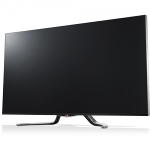 LG Smart TV 47LA790V Seria LA790V 119cm negru Full HD 3D contine  4 perechi de ochelari 3D si 2 perechi ochelari Dual Play
