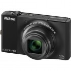Nikon CoolPix S8000 black + card 4GB + husa CS-S22