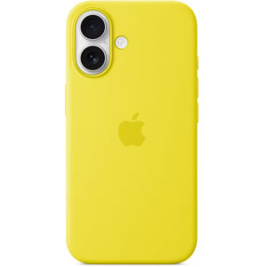 Apple Protectie pentru spate, material silicon, cu MagSafe pentru iPhone 16 Plus, culoare Star Fruit