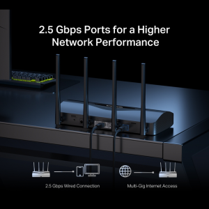 MERCUSYS 2.5Gigabit MR27BE Dual-Band WiFi 7