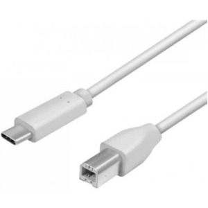 Cablu periferice Logilink CU0161 USB-C 2.0 Male la USB tip B 2.0 Male, 2 m, Gri