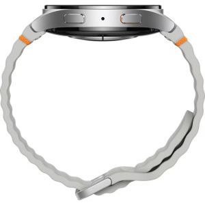 Samsung Galaxy Watch 7, 44 mm, Silver, Wi-Fi, Bluetooth, GPS, NFC, Rezistent la apa