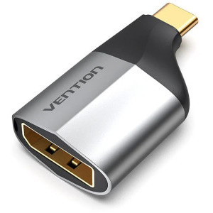 Adaptor Vention 1x USB-C Male - 1x DisplayPort Female, Argintiu