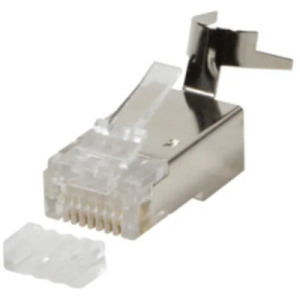Accesoriu retea Logilink Mufa ecranata RJ45 pentru cablu UTP & FTP & S/FTP CAT8.1, 10 buc