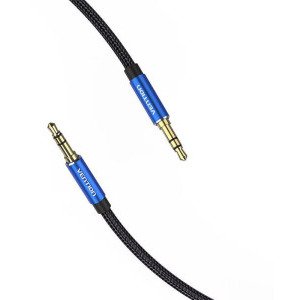 Vention Jack 3.5 mm Male - Jack 3.5 mm Male, 0.5m, albastru